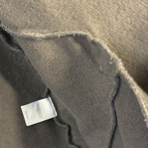 J Jill Pure Jill Organic Cotton Knit Jersey Jacket Asymmetric Moto Collar Sz MP - Picture 12 of 13